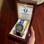 Time To Suit Up | Best Man - White Tux | Men's Openwork Watch
