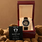 Time To Suit Up | Best Man Tuxedo | Men's Openwork Watch