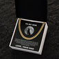 To My Son | I Love You To The Moon & Back - Cuban Link Chain