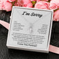 I'm Sorry | Something I Can't Take Back | Alluring Beauty Necklace