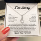 I'm Sorry | Something I Can't Take Back | Alluring Beauty Necklace