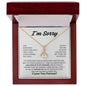 I'm Sorry | Something I Can't Take Back | Alluring Beauty Necklace