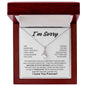 I'm Sorry | Something I Can't Take Back | Alluring Beauty Necklace