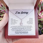 I'm Sorry | Something I Can't Take Back | Alluring Beauty Necklace