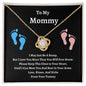 To My Mommy | Kisses, And Kicks | Love Knot Necklace
