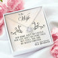 To My Wife | You Are My Queen Forever | Love Knot Necklace