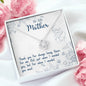 To My Mom | Thank You For Always Being There | Love Knot Necklace