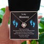 To My Mommy | I Love You | Love Knot Necklace