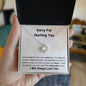 I'm Sorry For Hurting You | I've Crossed The Line | Love Knot Necklace