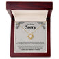 I'm Truly Sorry | I Love You Forever And Always | Love Knot Necklace