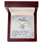 To My Mom | Thank You For Always Being There | Love Knot Necklace