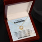 To My Beautiful Daughter | Merry Christmas | Love Knot Necklace