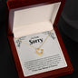 I'm Truly Sorry | I Love You Forever And Always | Love Knot Necklace