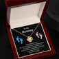 To My Mommy | Kisses, And Kicks | Love Knot Necklace