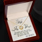 To My Wife | You Are My Queen Forever | Love Knot Necklace