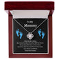 To My Mommy | I Love You | Love Knot Necklace