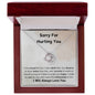 I'm Sorry For Hurting You | I've Crossed The Line | Love Knot Necklace