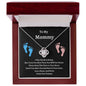 To My Mommy | Kisses, And Kicks | Love Knot Necklace