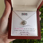 To My Mom | I Have Loved You My Whole Life | Love Knot Necklace