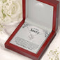 I'm Truly Sorry | I Love You Forever And Always | Love Knot Necklace