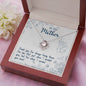 To My Mom | Thank You For Always Being There | Love Knot Necklace