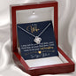To My Wife | I Just Want To Be Your Last Everything | Love Knot Necklace