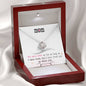 To My Mom | I Have Loved You My Whole Life | Love Knot Necklace