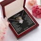 To My Daughter, You Will Never Lose - Love Knot Necklace