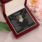 To My Daughter, You Will Never Lose - Love Knot Necklace