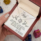 To My Wife | You Are My Queen Forever | Love Knot Necklace