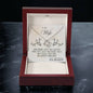To My Wife | You Are My Queen Forever | Love Knot Necklace