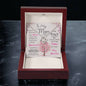To My Mom, I Know Its Not Easy - Love Knot Necklace