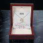 To My Mom | I Have Loved You My Whole Life | Love Knot Necklace
