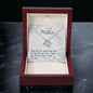 To My Mom | Thank You For Always Being There | Love Knot Necklace