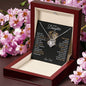 To My Daughter, You Will Never Lose - Love Knot Necklace