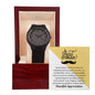 Best Man | Heartfelt Appreciation | Wooden Watch