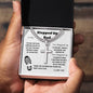 To My Stepped Up Dad | You Stepped Up | Artisan Cross Necklace on Cuban Chain
