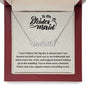 To My Bridesmaid | I Can't Believe The Big Day Is Almost Here | Custom Name Necklace