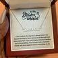 To My Bridesmaid | I Can't Believe The Big Day Is Almost Here | Custom Name Necklace