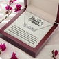 To My Bridesmaid | I Can't Believe The Big Day Is Almost Here | Custom Name Necklace