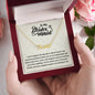 To My Bridesmaid | I Can't Believe The Big Day Is Almost Here | Custom Name Necklace