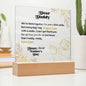 Dear Daddy | I Love You | Acrylic Square Plaque