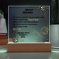 Dear Daddy | I Love You | Acrylic Square Plaque