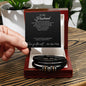 To My Husband | I Love You The Most - Men's "Love You Forever" Bracelet