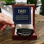 Dad | You Are The Anchor | Love You Forever Bracelet