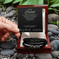 To My Husband | I Love You The Most - Men's "Love You Forever" Bracelet