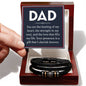 Dad | You Are The Beating Of My Heart | Love You Forever Bracelet