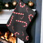 Candy Canes | Giant Holiday Stocking