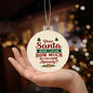 Dear Santa Before I Explain | Acrylic Ornament