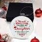 Merry Christmas Having Me For A Daughter | Acrylic Ornament
